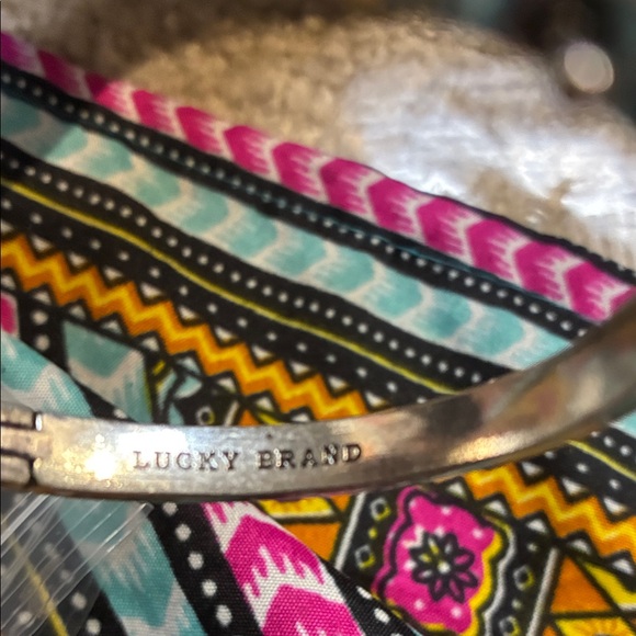 Lucky Brand Silver Bracelet with Crystal Detailing - Picture 3 of 7